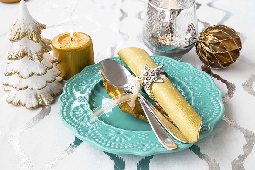 decoración para bodas en Navidad